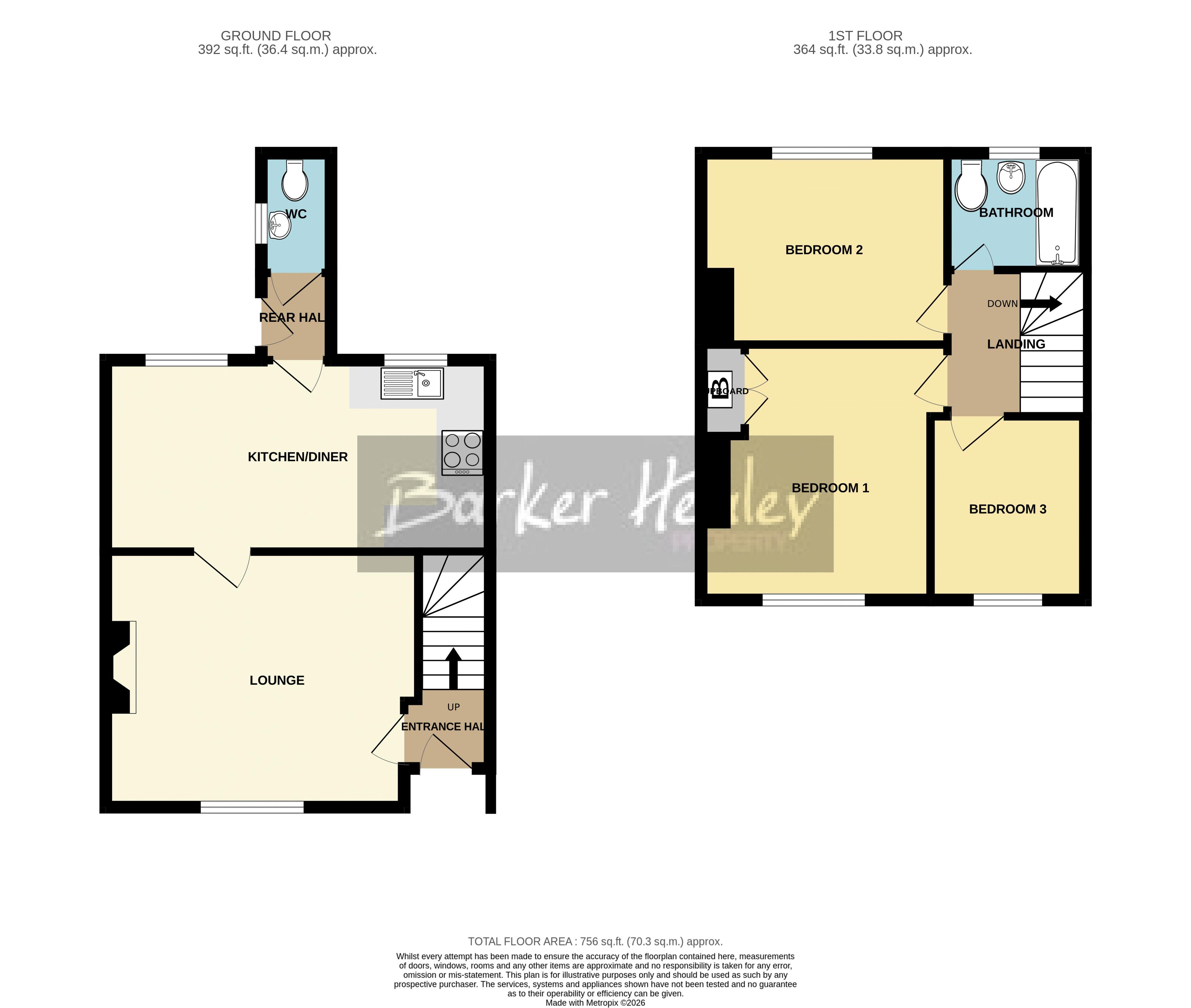 40, Audley Road, Newport floorplan