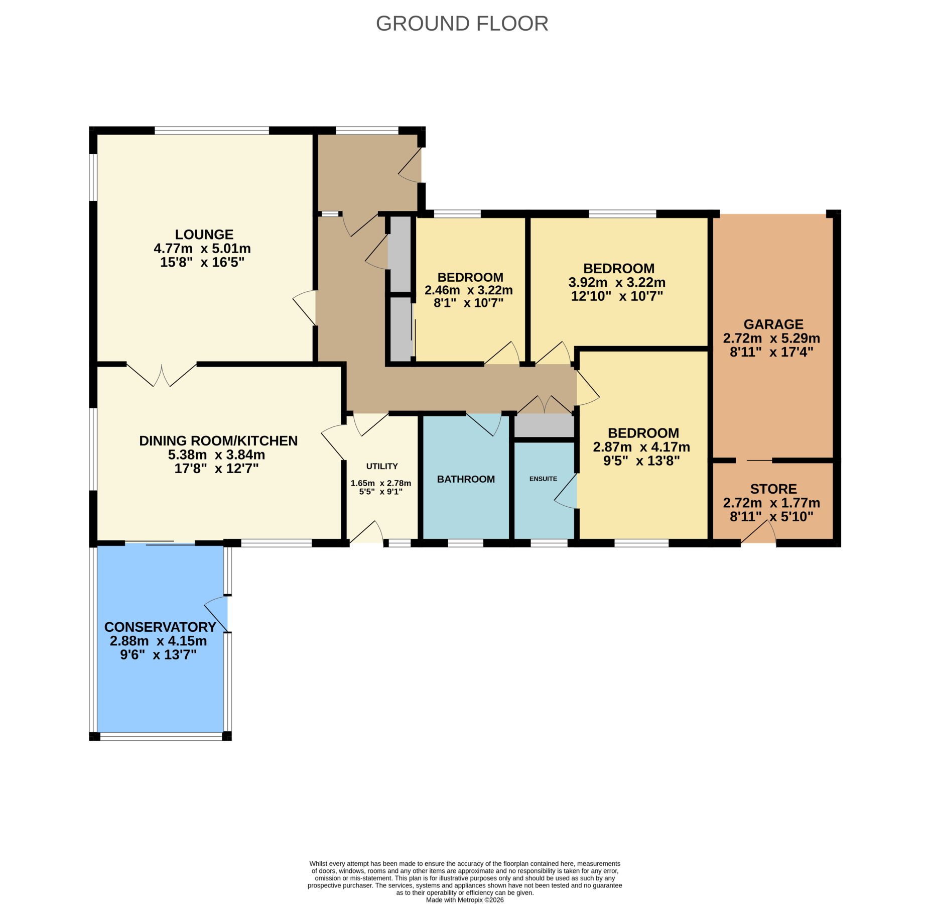 47, Maxwell Park, Dalbeattie floorplan