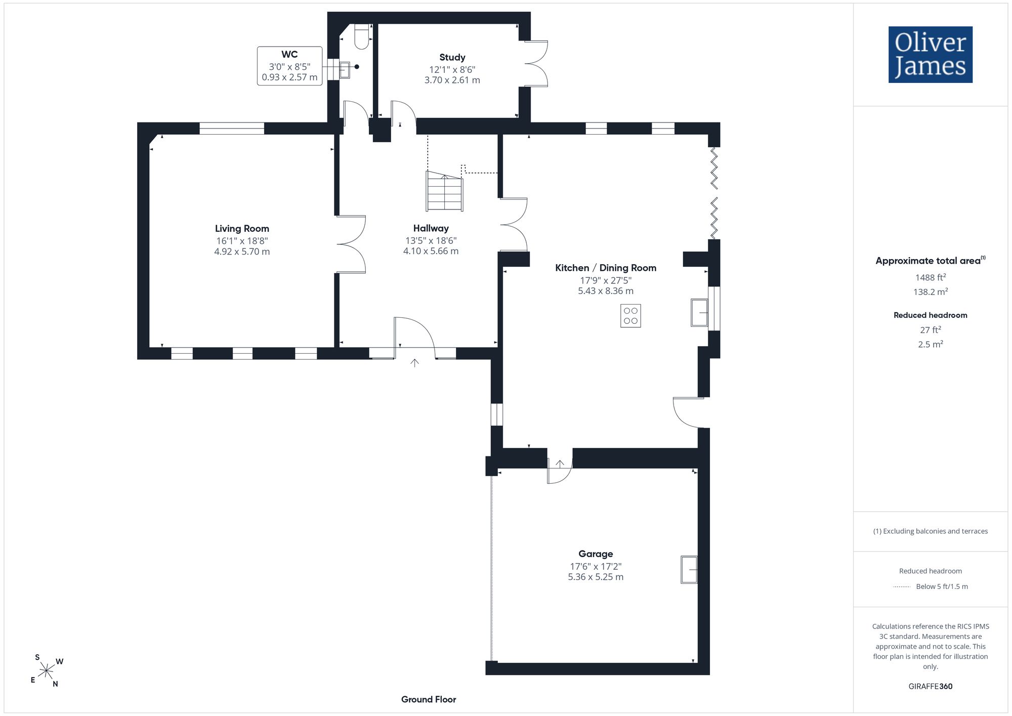 Paddock House, 13 Owl End, Huntingdon floorplan