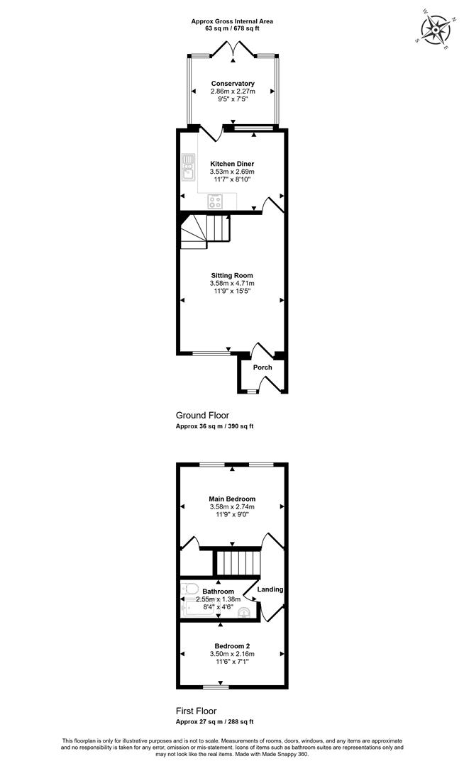 38, Townsend Green, Henstridge floorplan