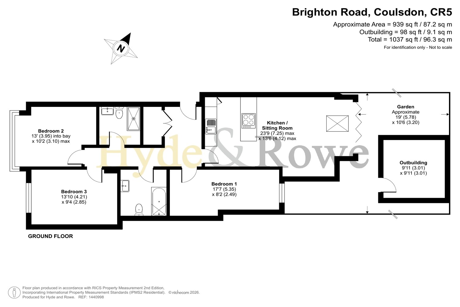 10, Brighton Road, Coulsdon floorplan