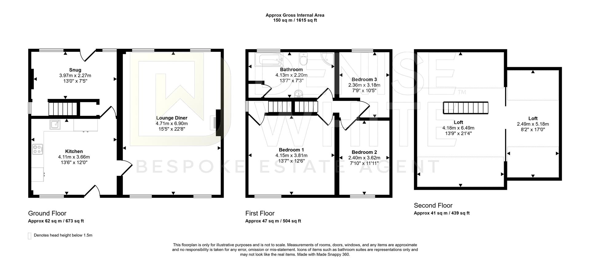 Dove View, Mill Lane, Hartington floorplan