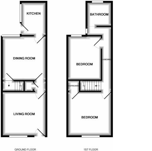 2 Bedrooms Terraced house for sale in Bucks Hill, Nuneaton CV10