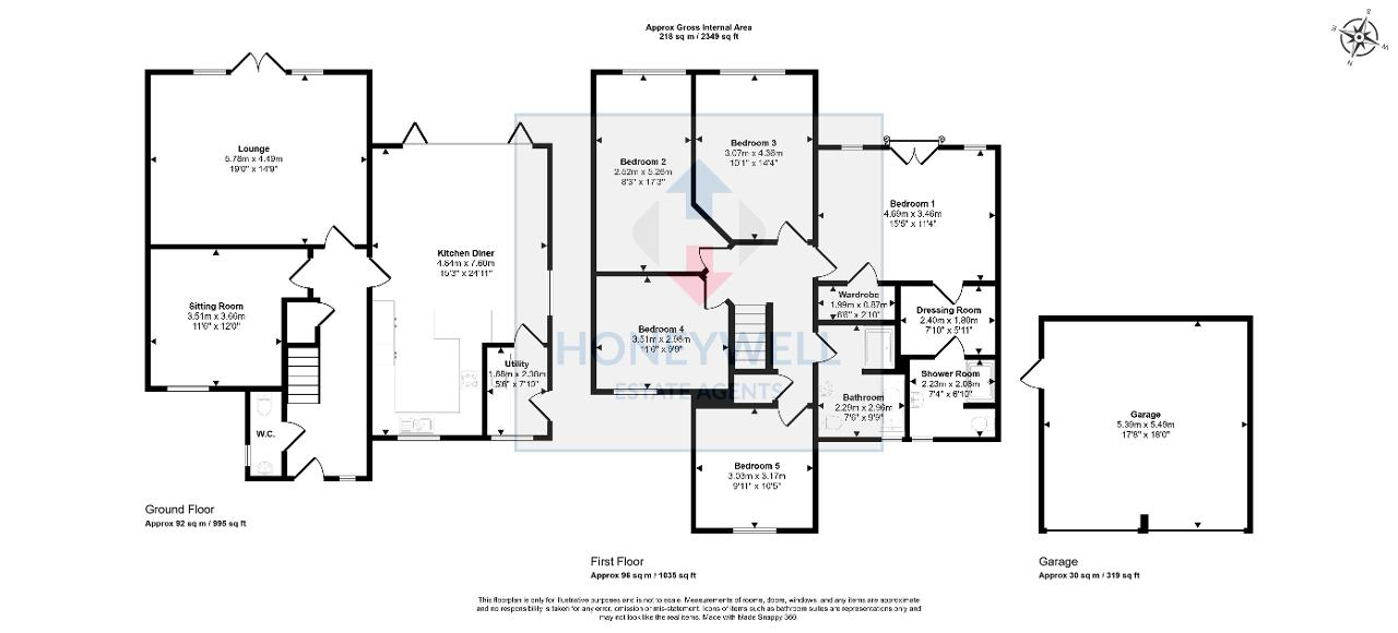5, Primrose Road, Clitheroe floorplan