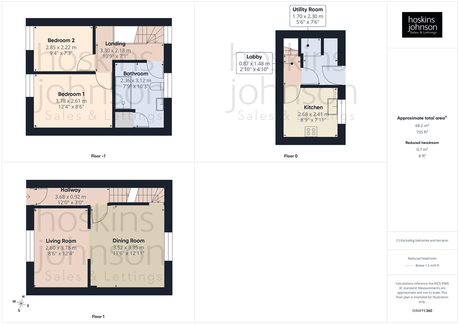 15, Thompson Villas, Pontypridd floorplan