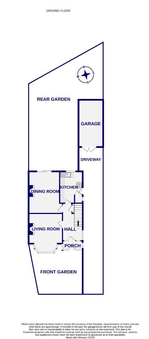 5, Lynwood View, York floorplan
