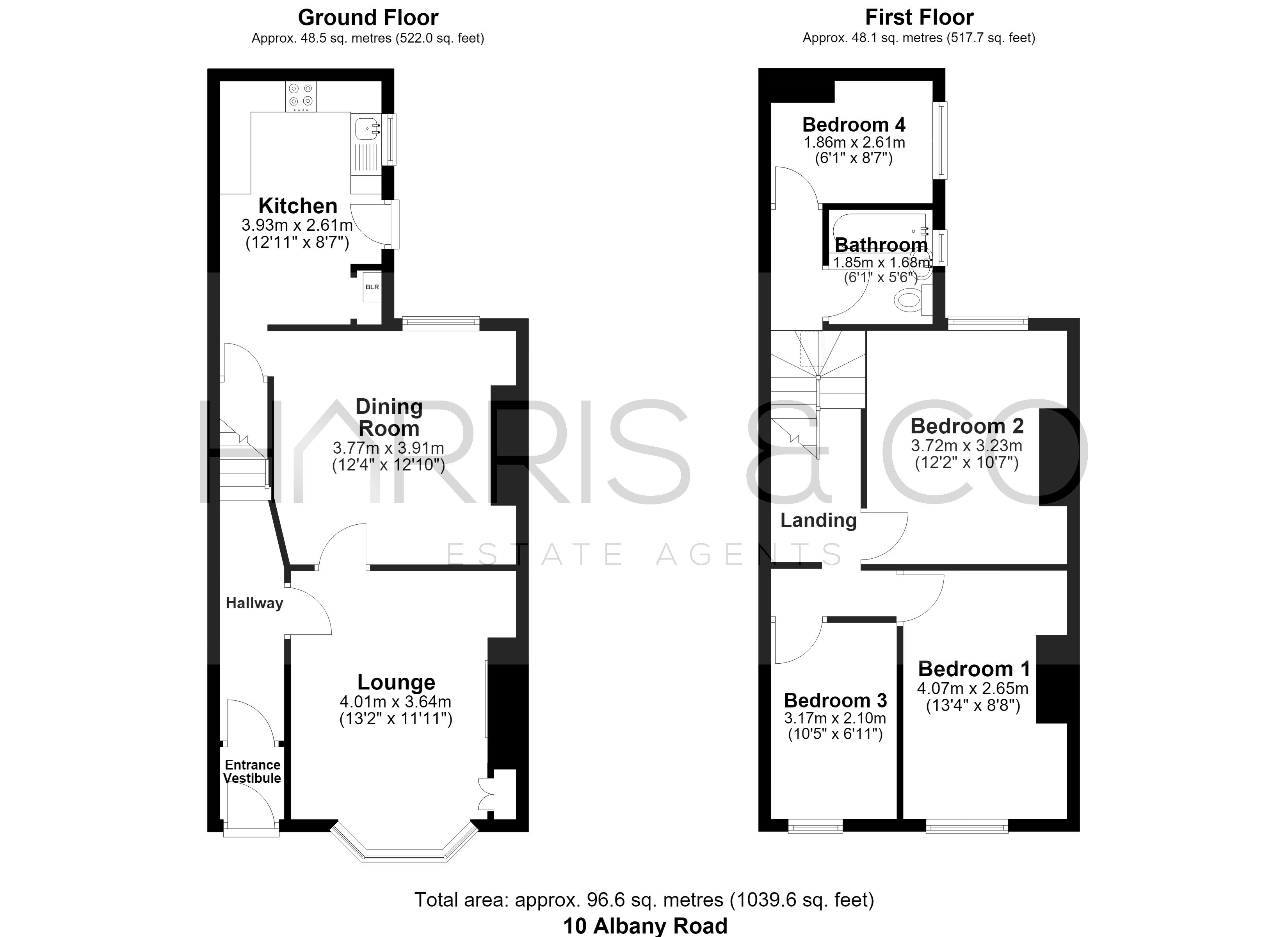 10, Albany Road, Lancashire floorplan