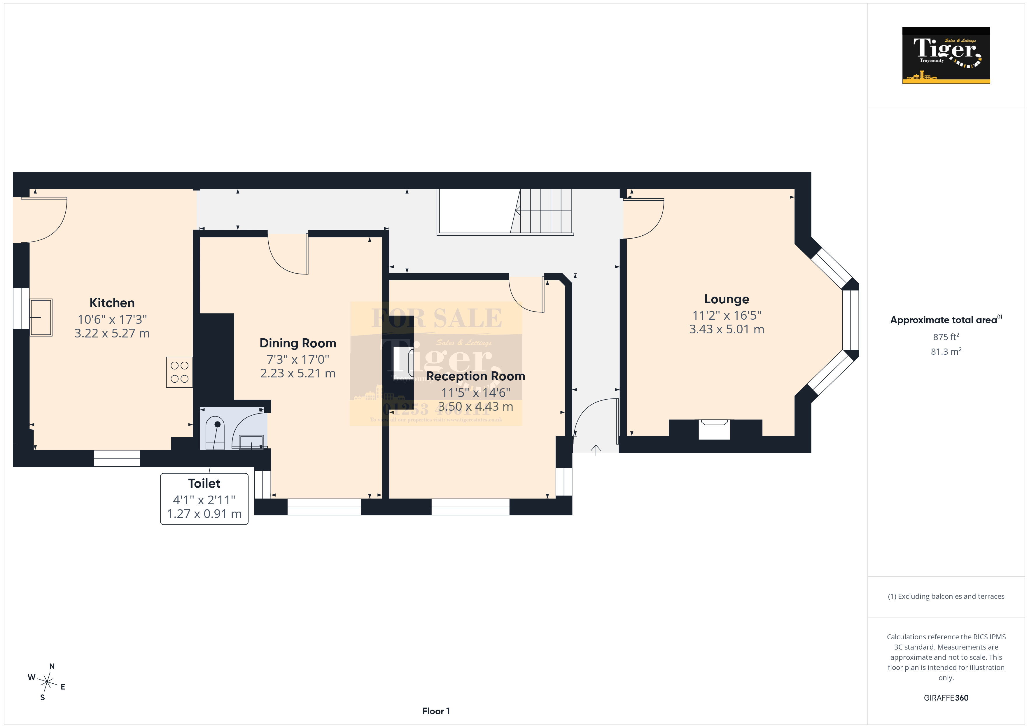 48, Forest Gate, Blackpool floorplan