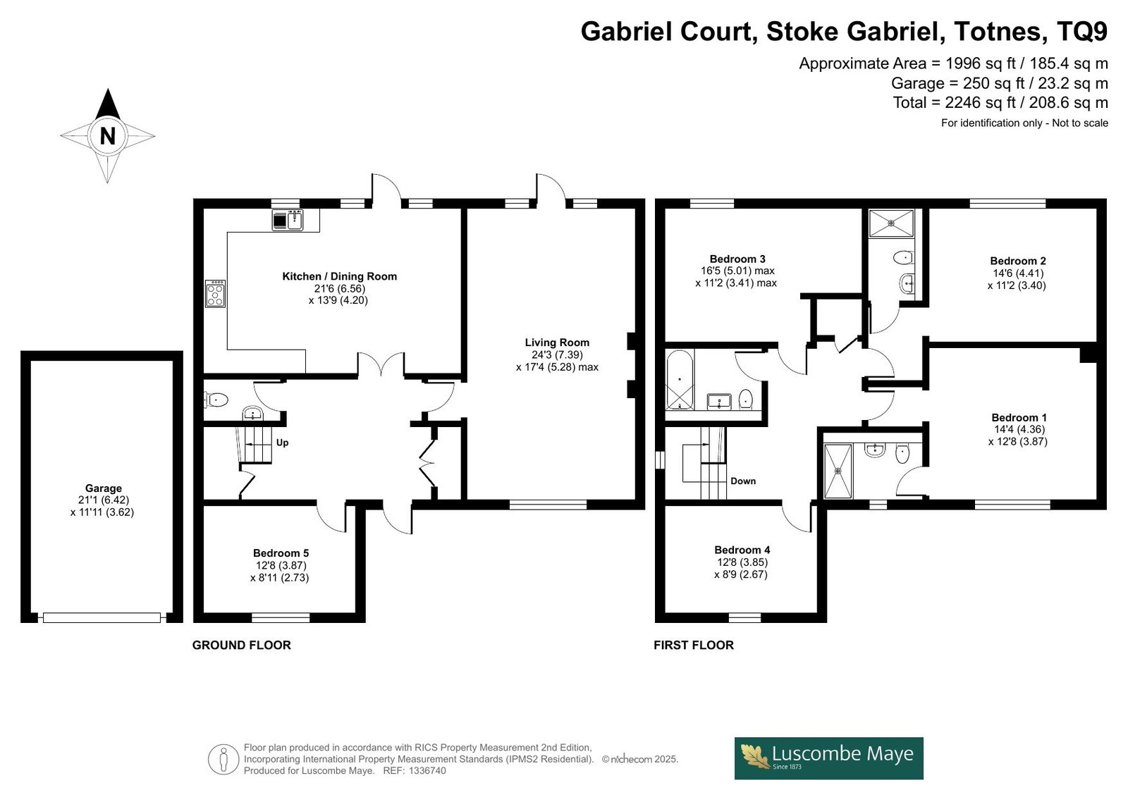 Gabriel Court, Plot 1, Stoke Gabriel floorplan