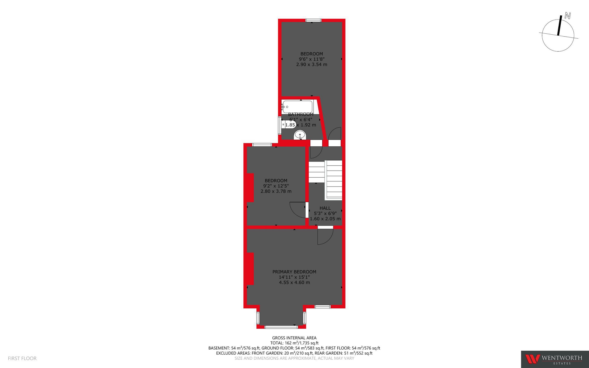 59, Terrace Road, London floorplan