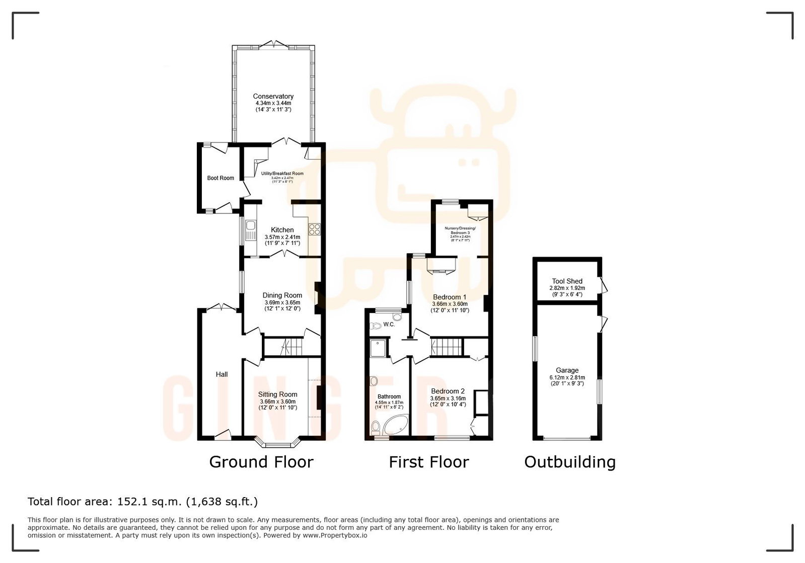 183, Bedford Road, Bedford floorplan
