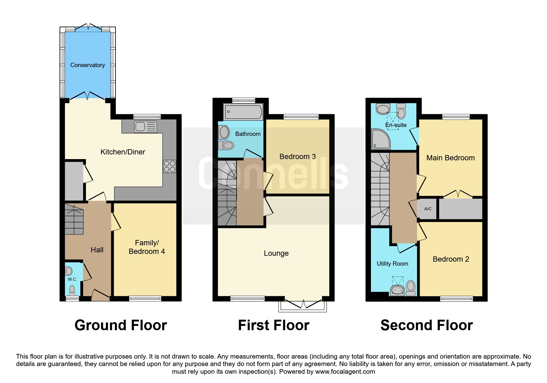 4, Peggs Way, Basingstoke floorplan
