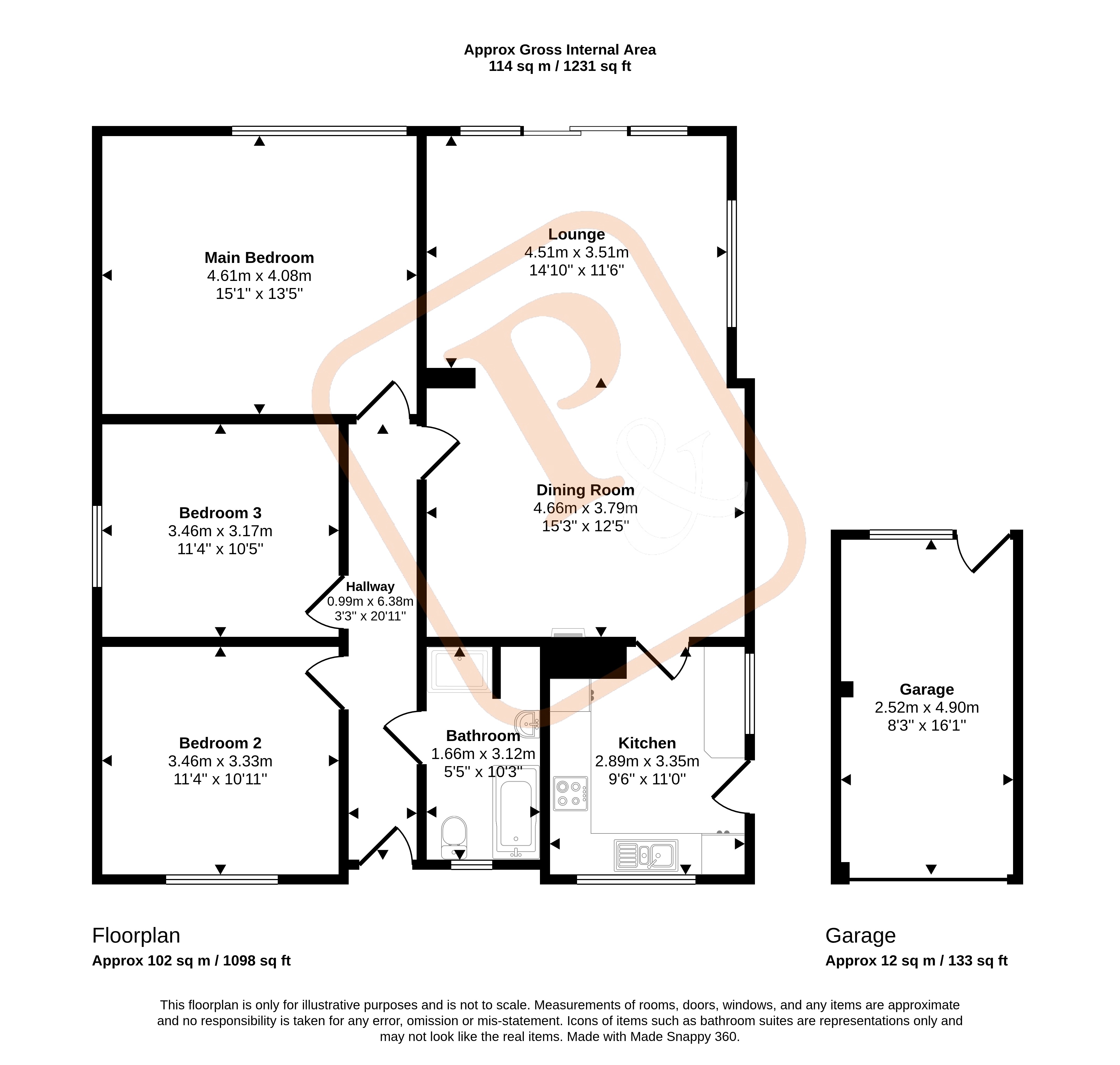 Blackberry Road, Colchester floorplan
