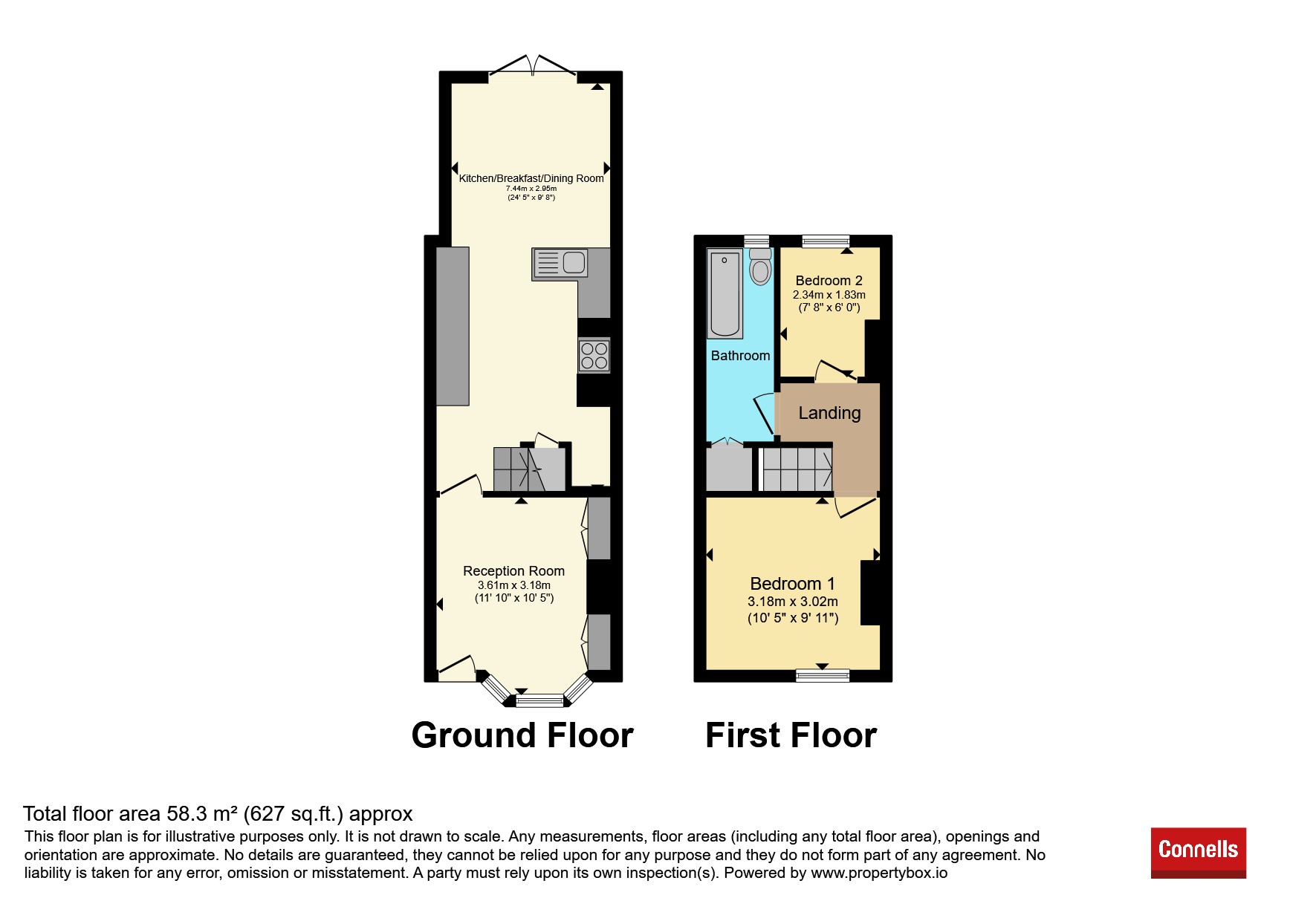 298, Bellingdon Road, Chesham floorplan