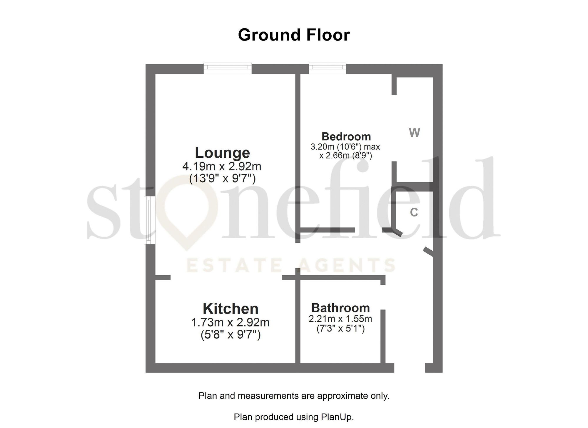 3f Cassillis Street, Ayr floorplan