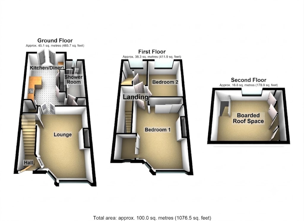 19, Farndale Avenue, Hull floorplan
