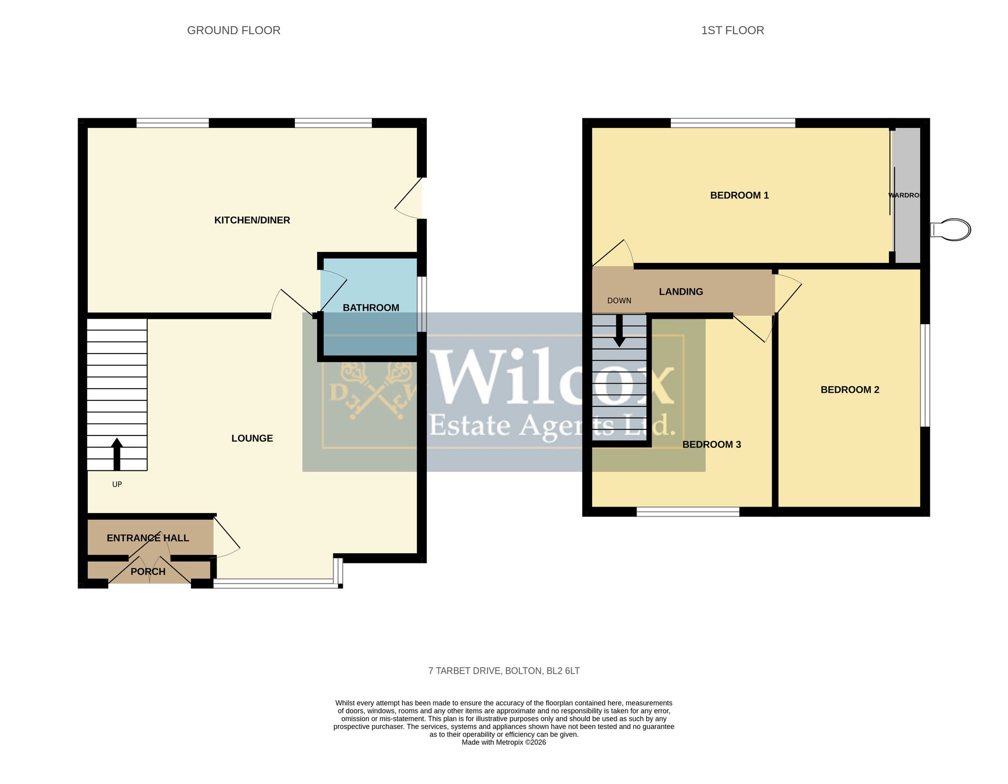 7 Tarbet Drive, Bolton floorplan