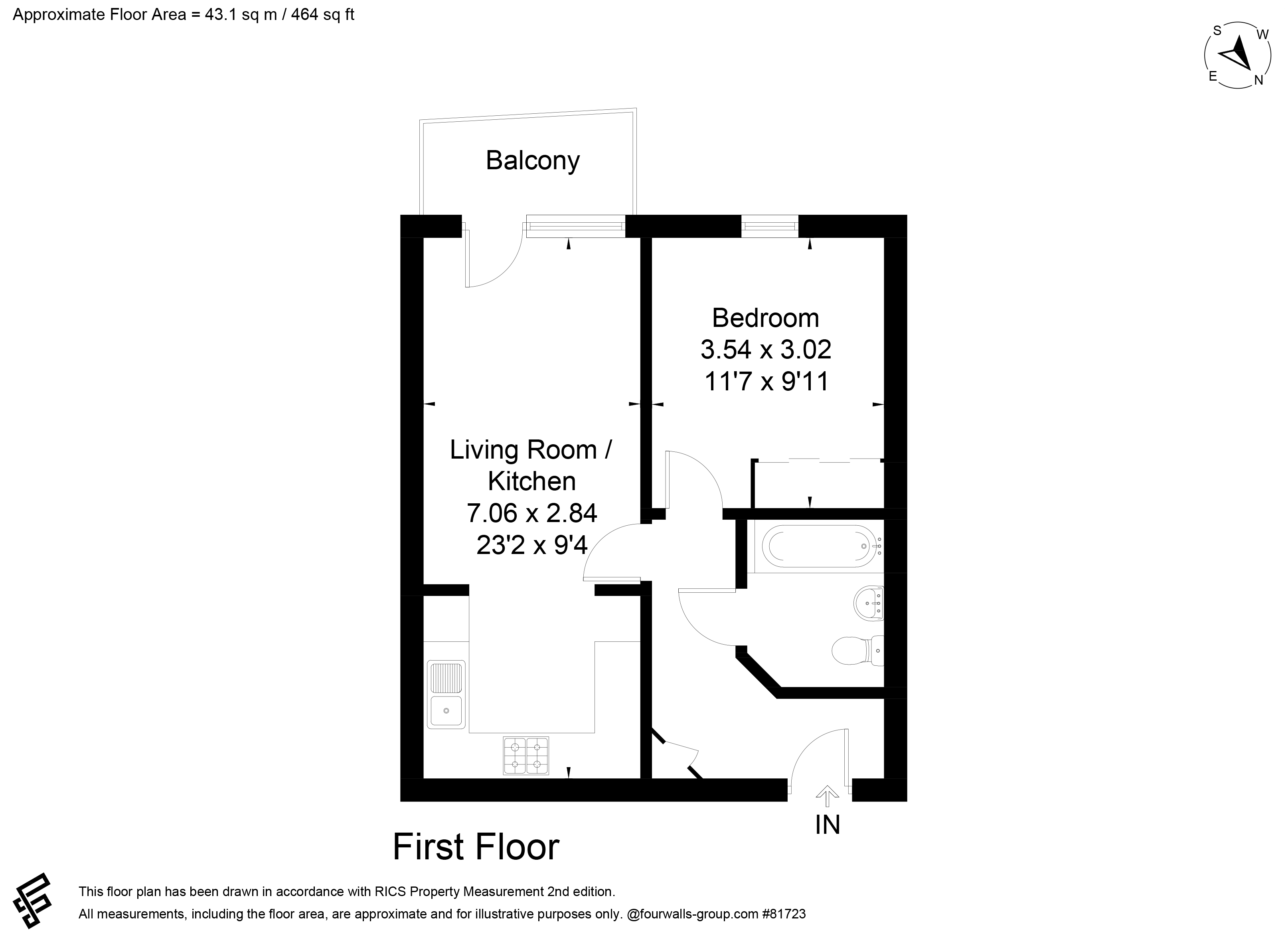 Wellend Villas, Brighton floorplan