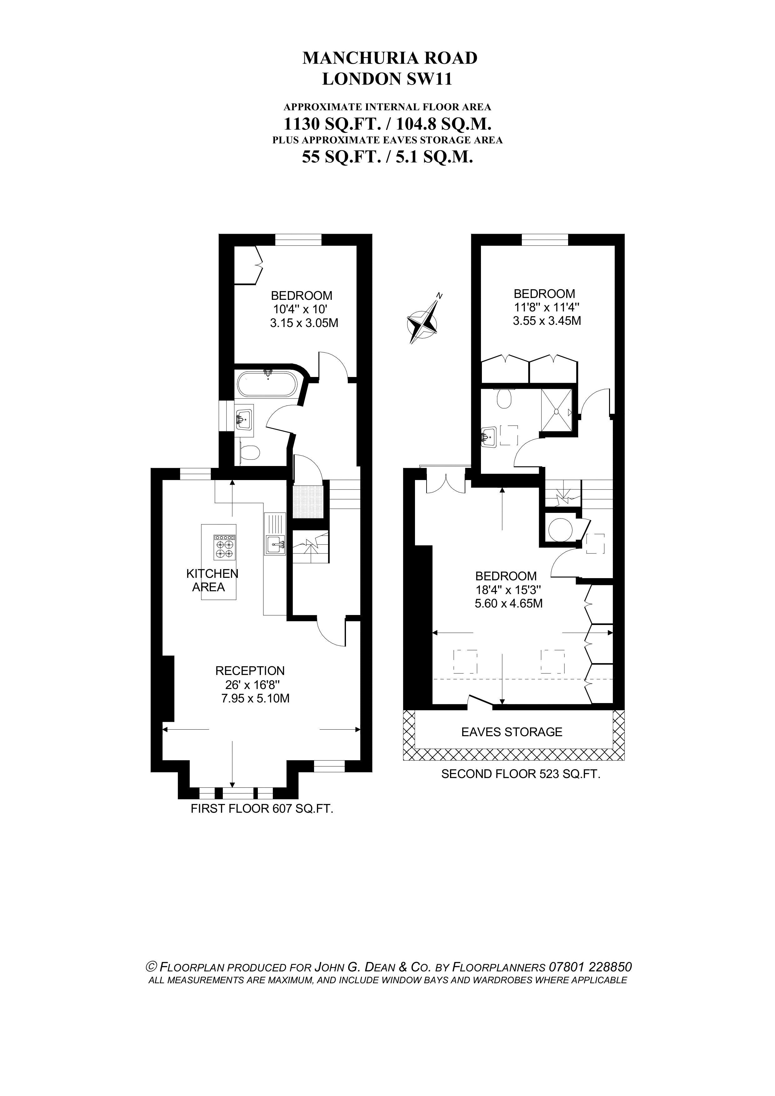 TFF 19, Manchuria Road, London floorplan