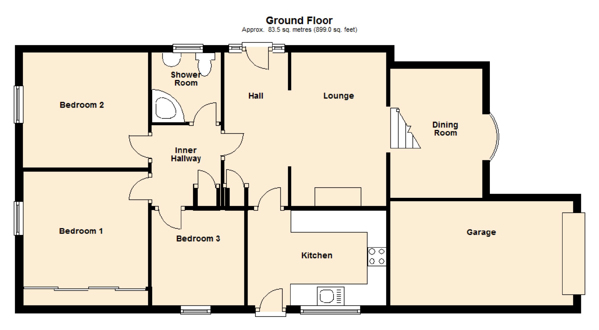 3 Bedrooms Detached bungalow for sale in Salem, Long Buckby, Northampton NN6