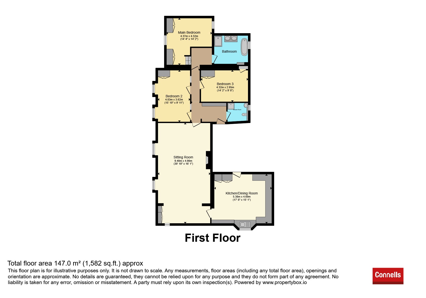 2, The Old Council House, West Street, Shipston-On-Stour floorplan