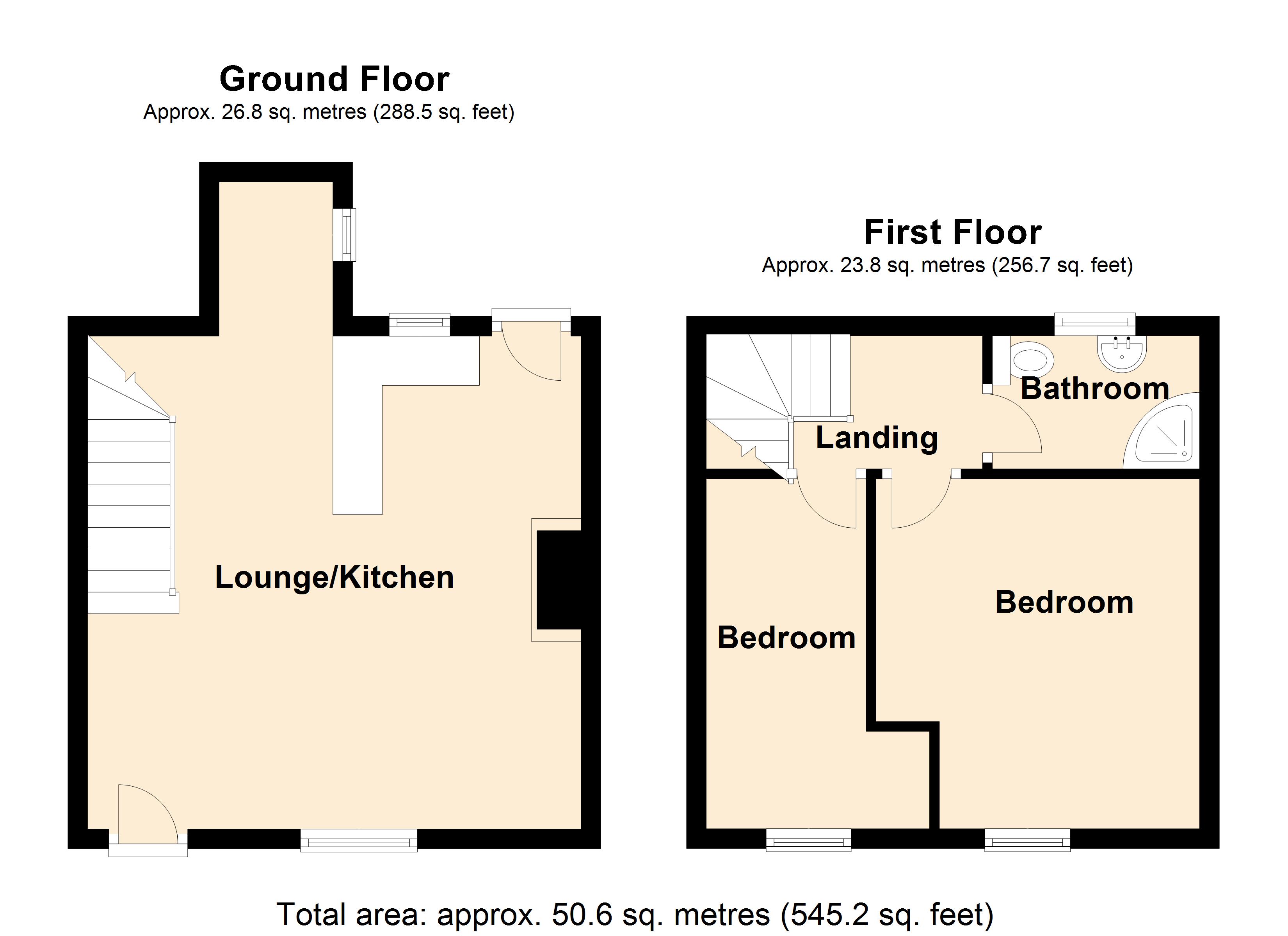 2 Bedrooms Terraced house for sale in Main Street, Cononley, Keighley BD20