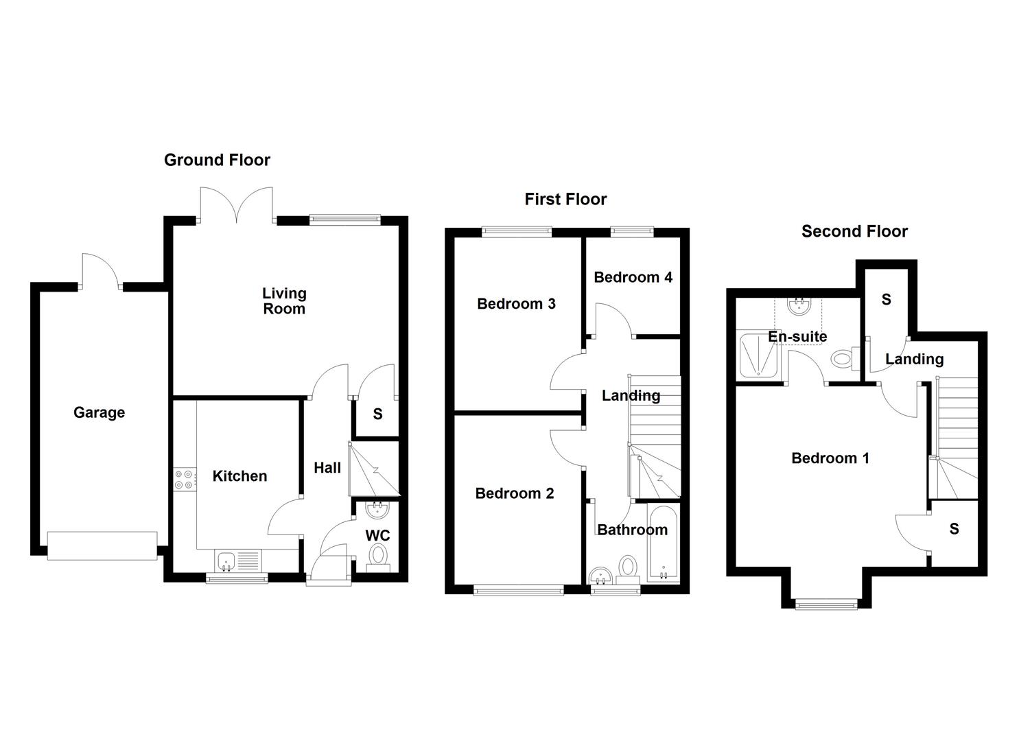 14, Zurich Avenue, Biddulph floorplan