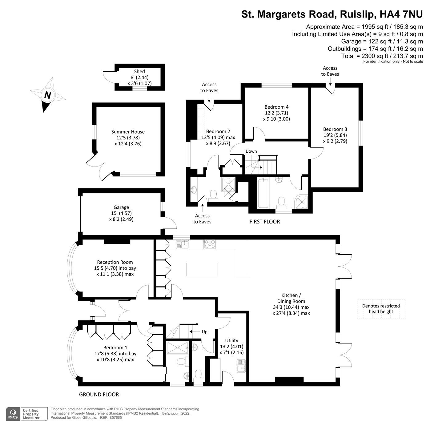 St. Margarets Road, Ruislip, Middlesex HA4, 4 bedroom bungalow for sale 61821601 PrimeLocation