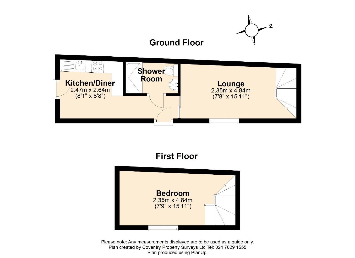 91a, Nicholls Street, Coventry floorplan