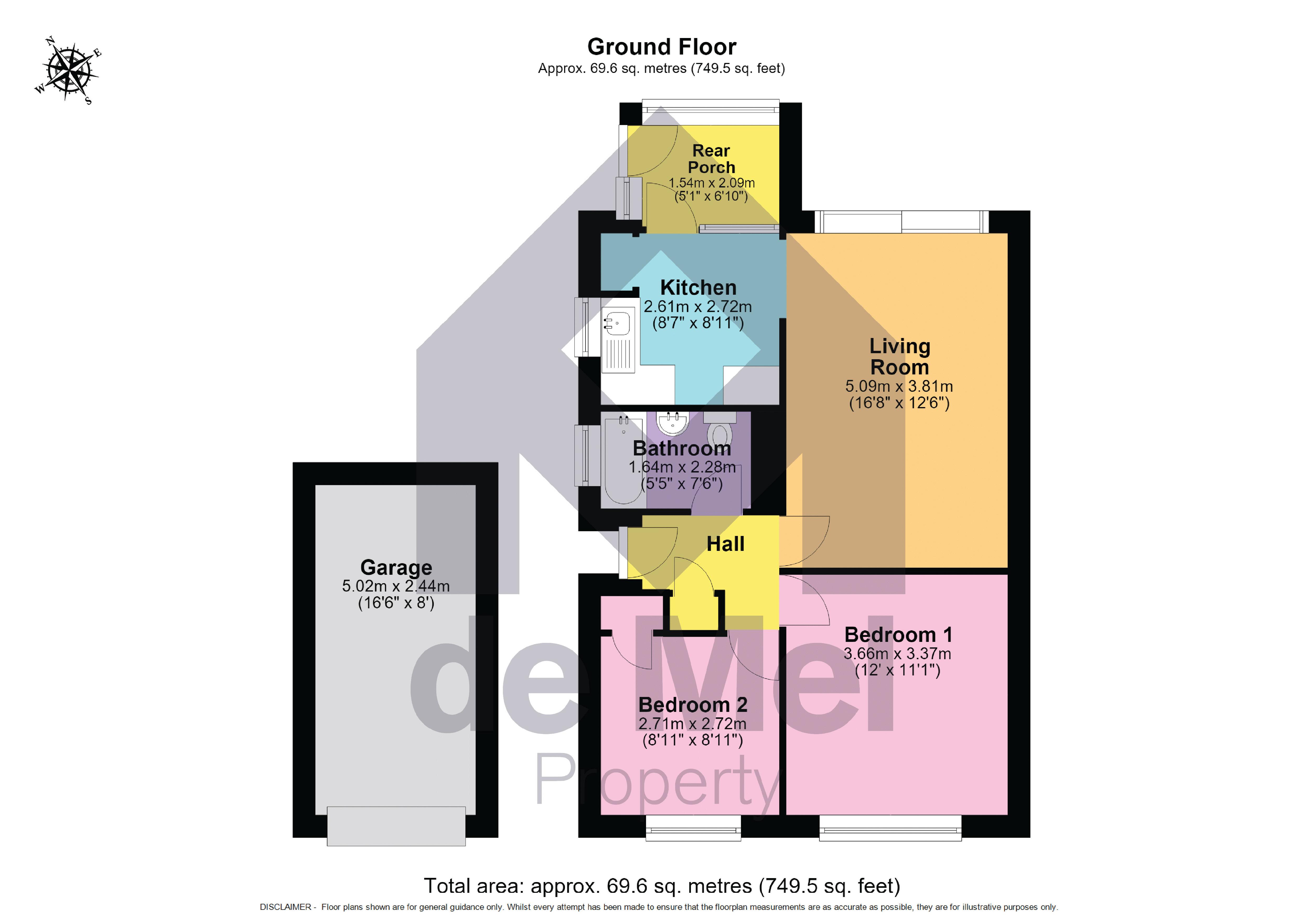 90, Henley Road, Cheltenham floorplan