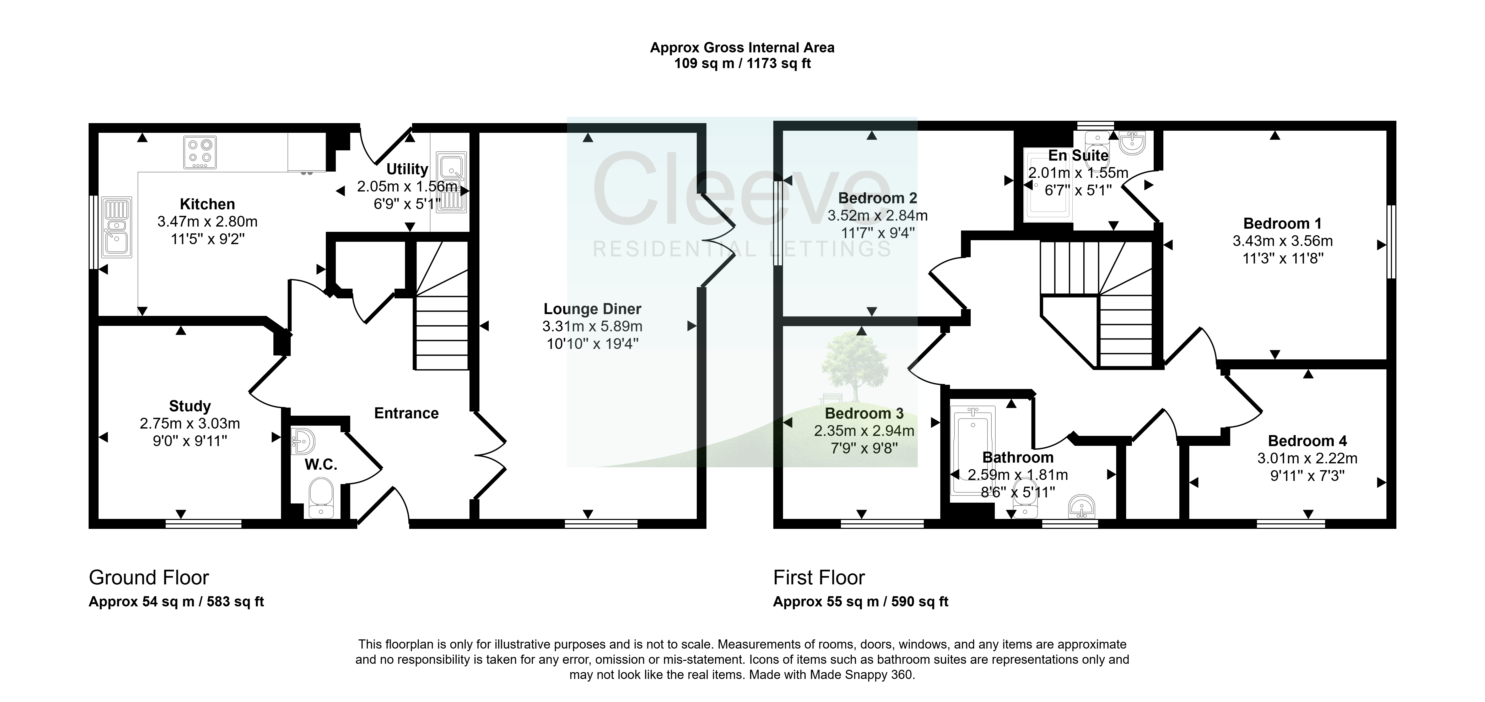 1, Midnight Court, Cheltenham floorplan