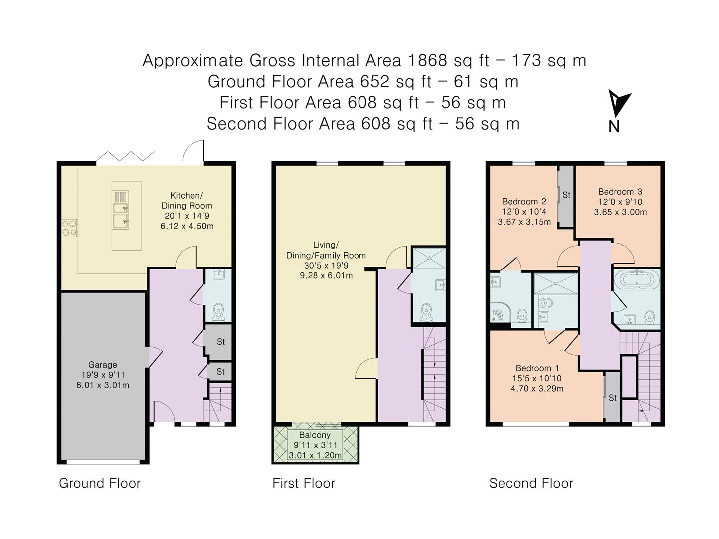 14, Lindh Road, Upper Heyford floorplan