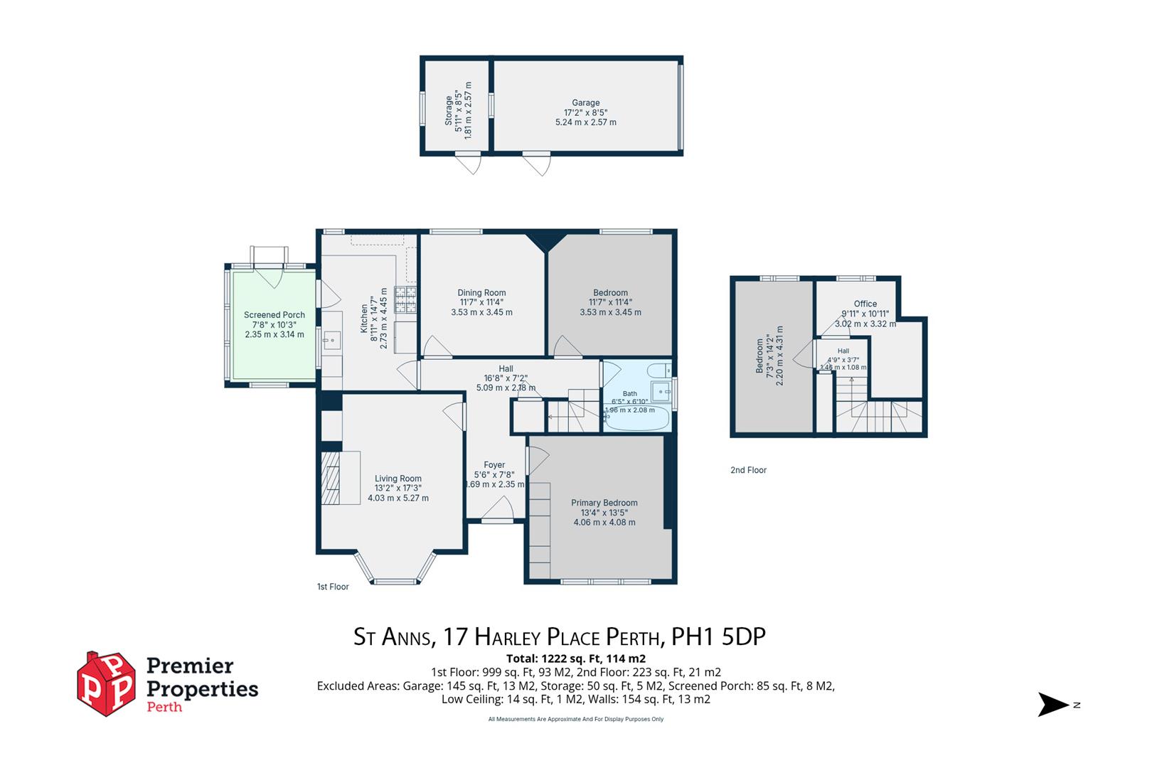 St Ann's, 17 Harley Place, Perth floorplan