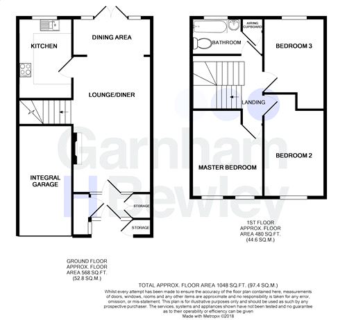 3 Bedrooms Terraced house for sale in Brook Close, East Grinstead, West Sussex RH19