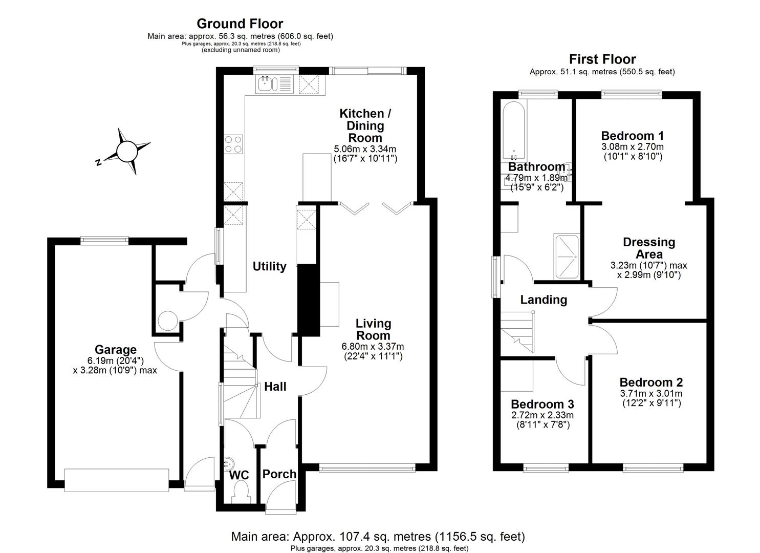 8, The Rookery, Cambridge floorplan