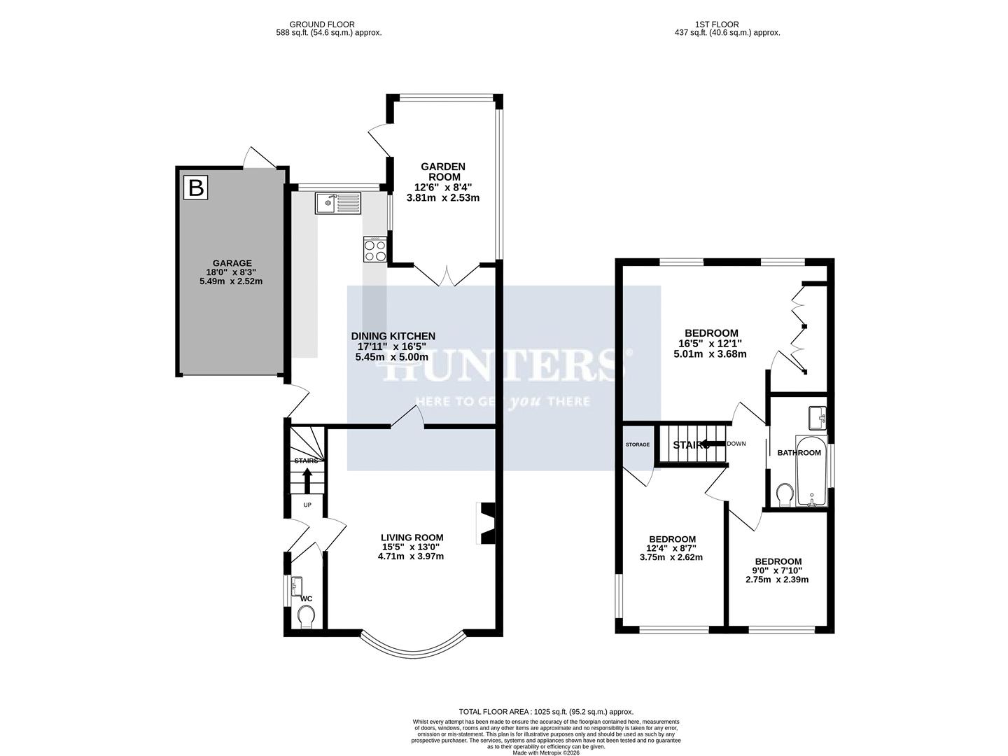 16, Appleby Glade, York floorplan