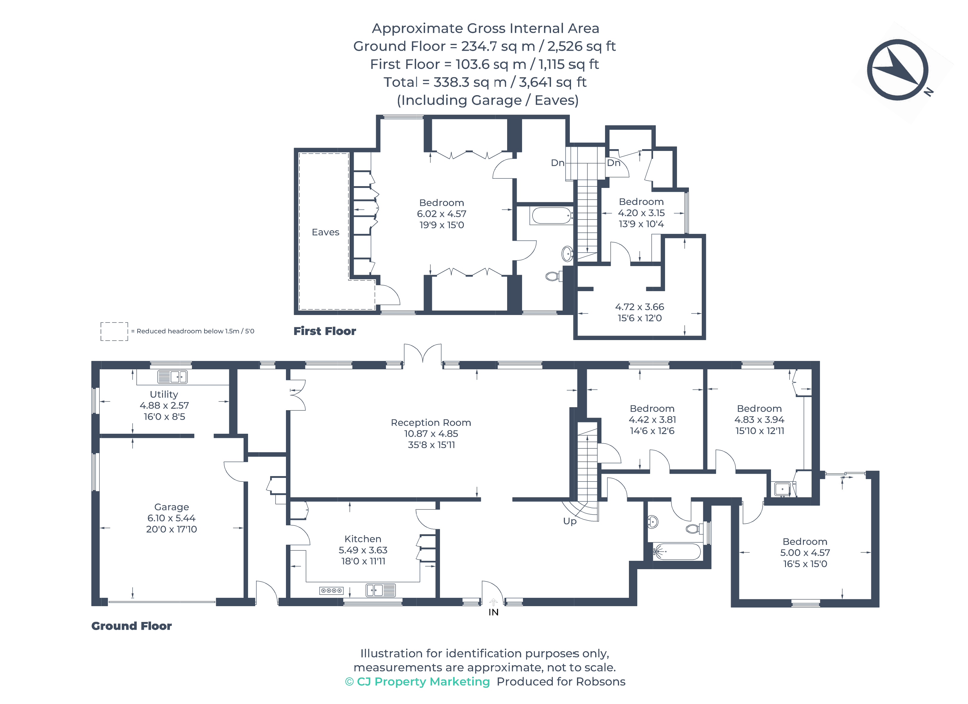 Quantocks, Catlins Lane, Pinner floorplan
