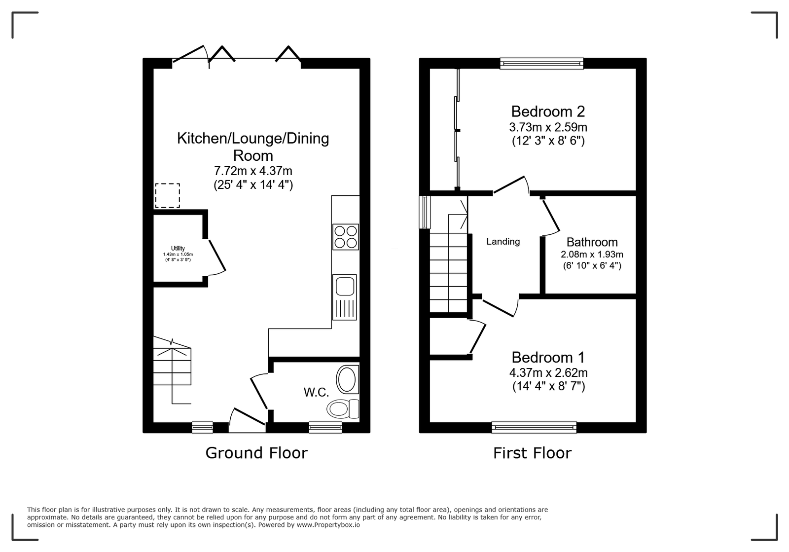 9, Pearl Gardens, Swadlincote floorplan