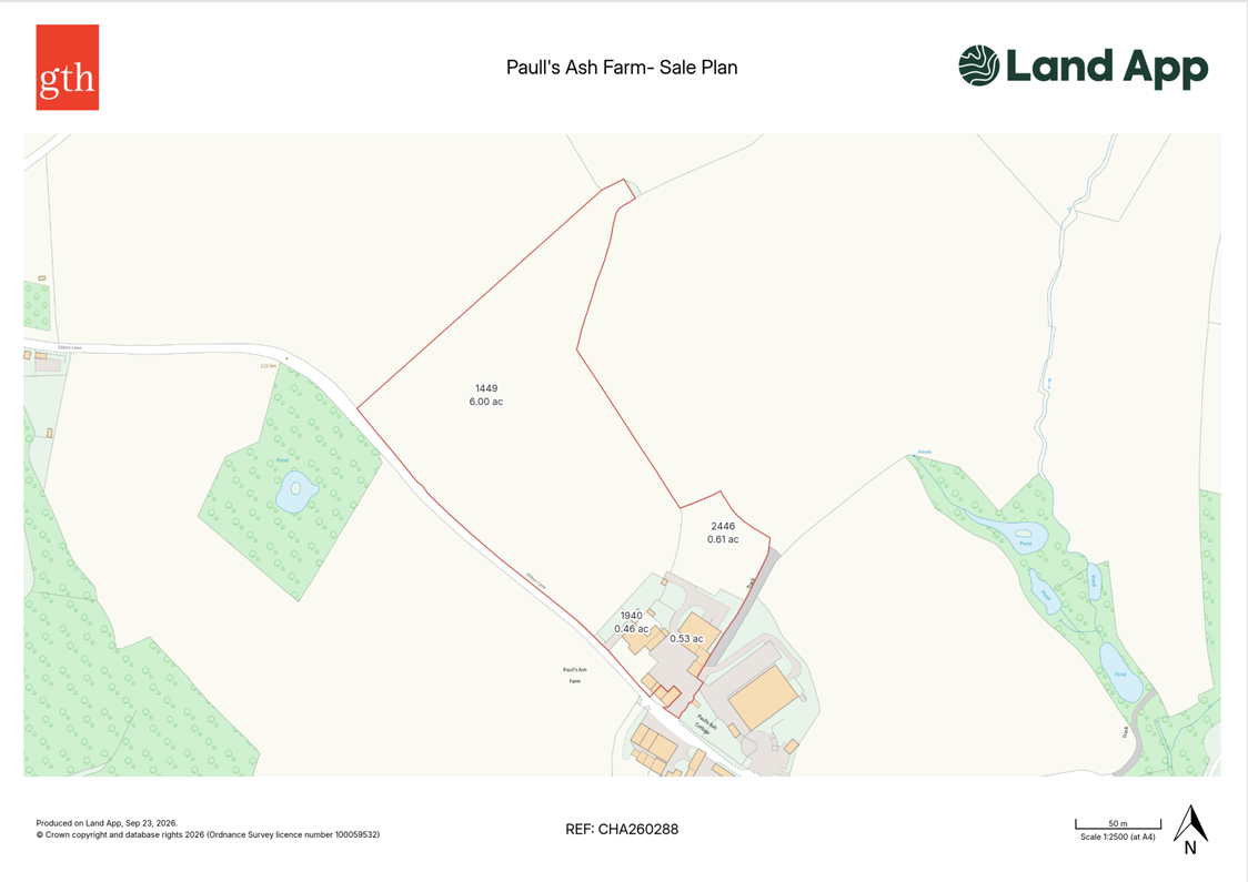 Pauls Ash Farm,, Winsham, Somerset floorplan