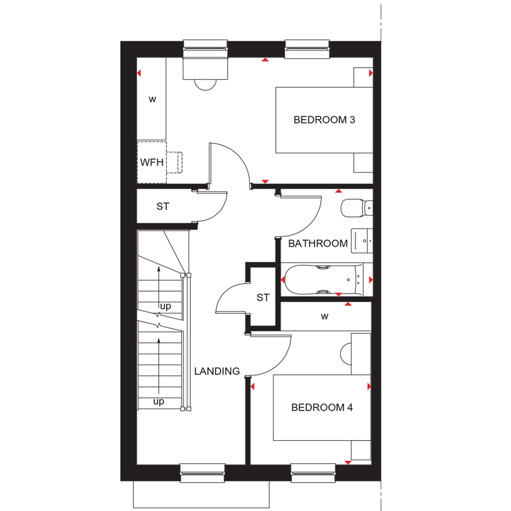 "Stewarton" at Auchinleck Road, Glasgow G33, 4 bedroom end terrace
