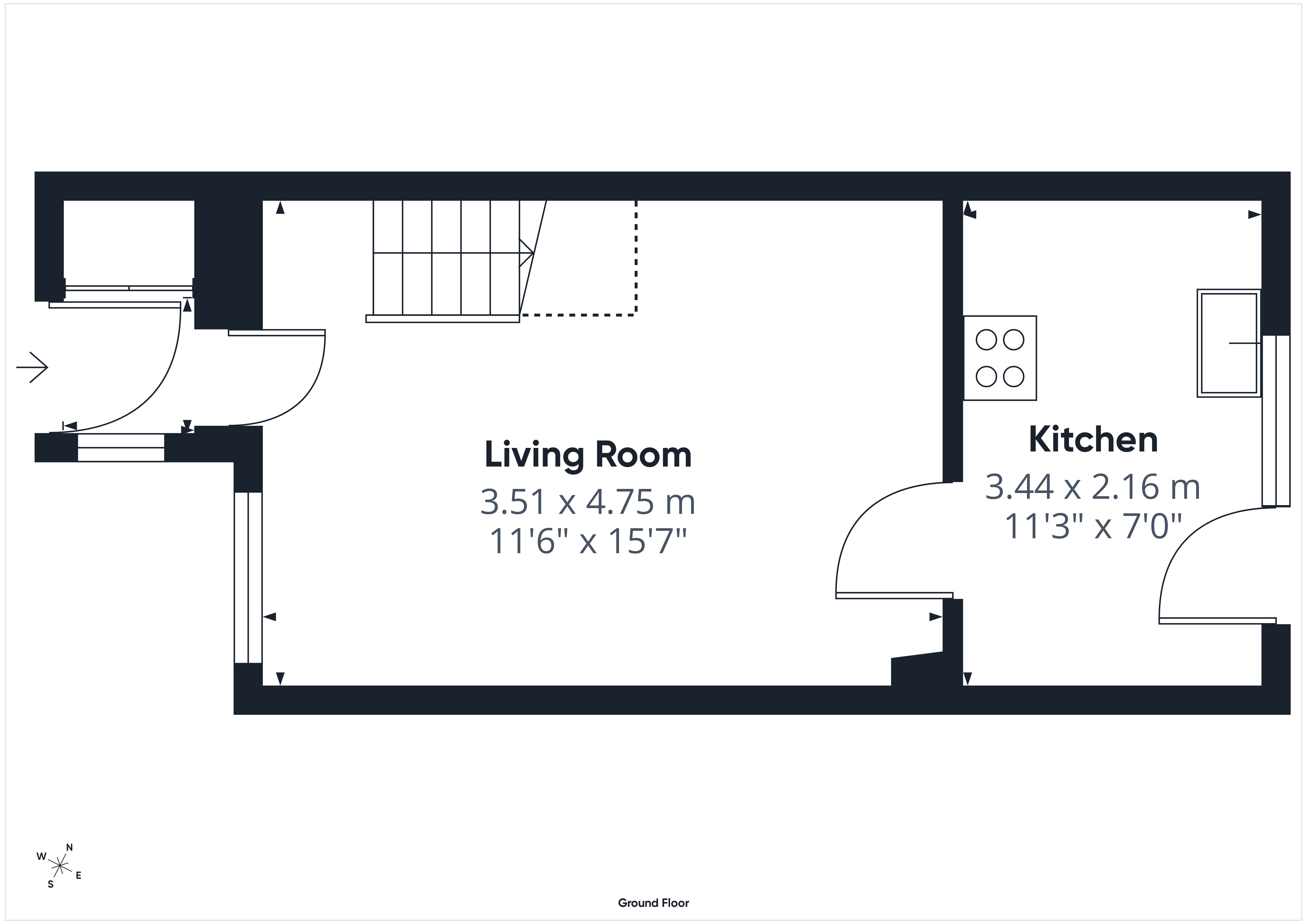 19, Honeysuckle Close, Herefordshire floorplan