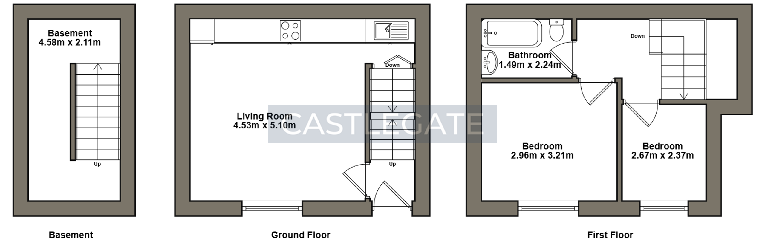 12 North Street, Huddersfield floorplan