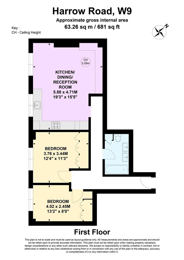 Harrow Road, London floorplan