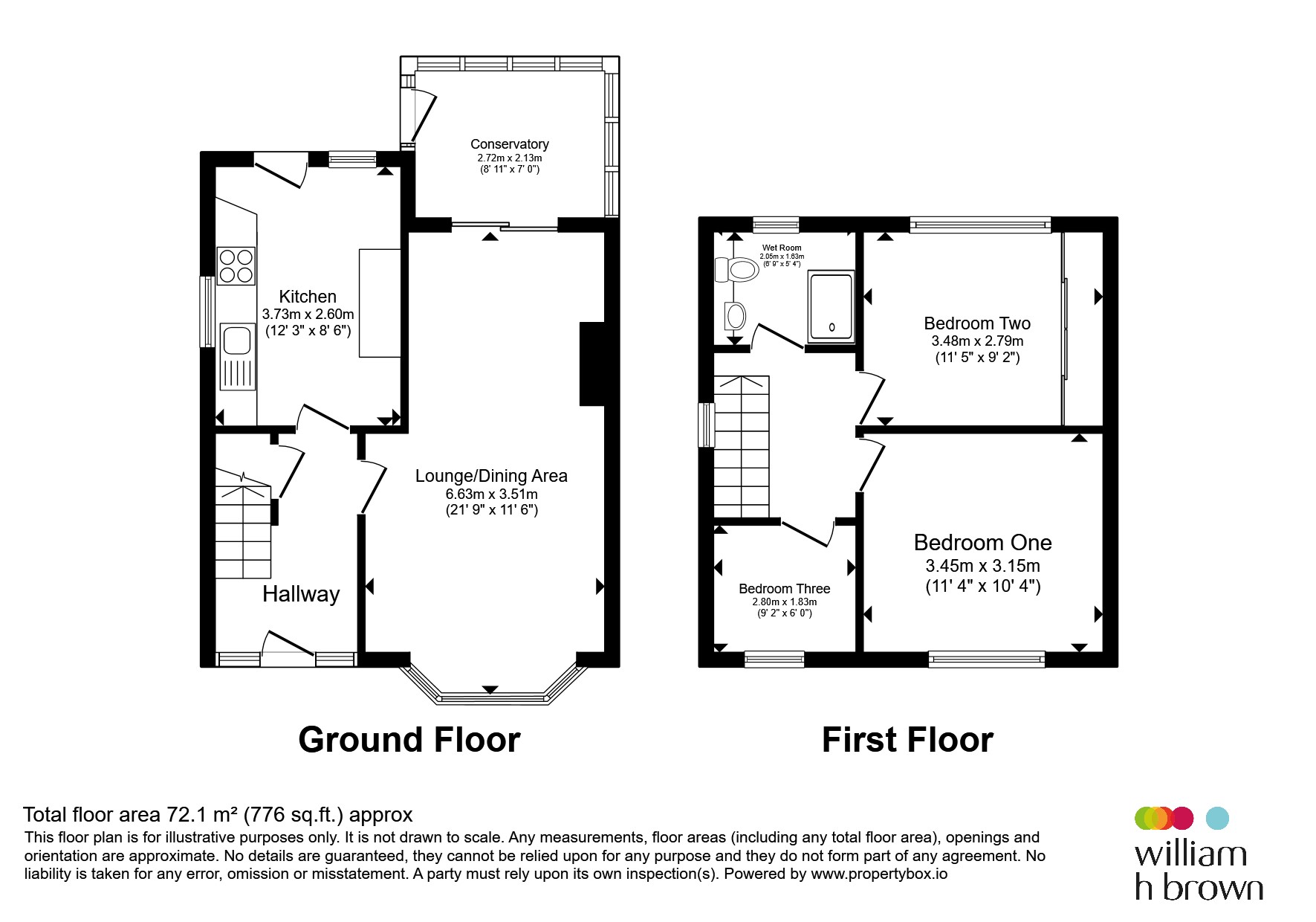 16, Grange View, Nottingham floorplan