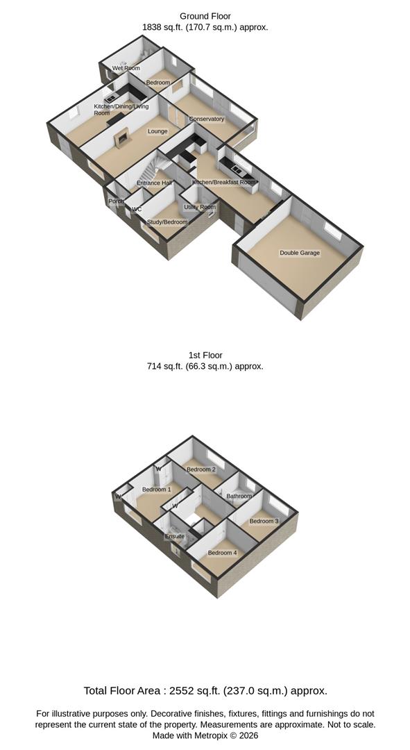 11, Fell Way, Great Yarmouth floorplan