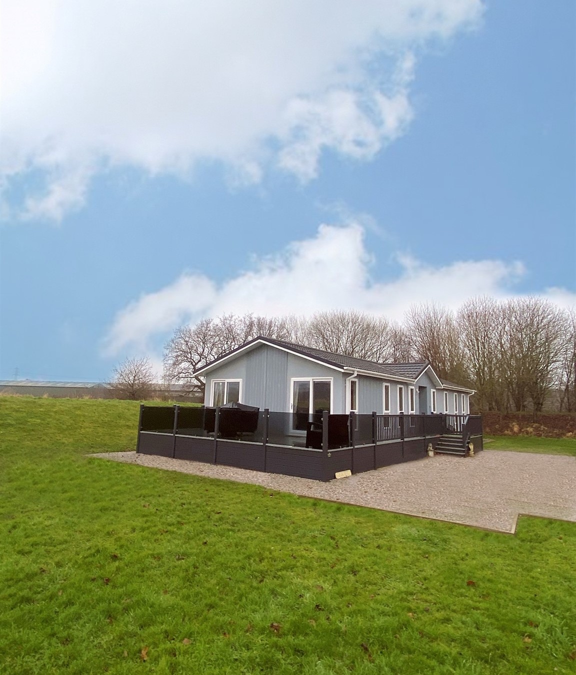 2-bed caravan on The End Plot, Allerthorpe Lakeland Park, Melbourne Road, York, £160,000