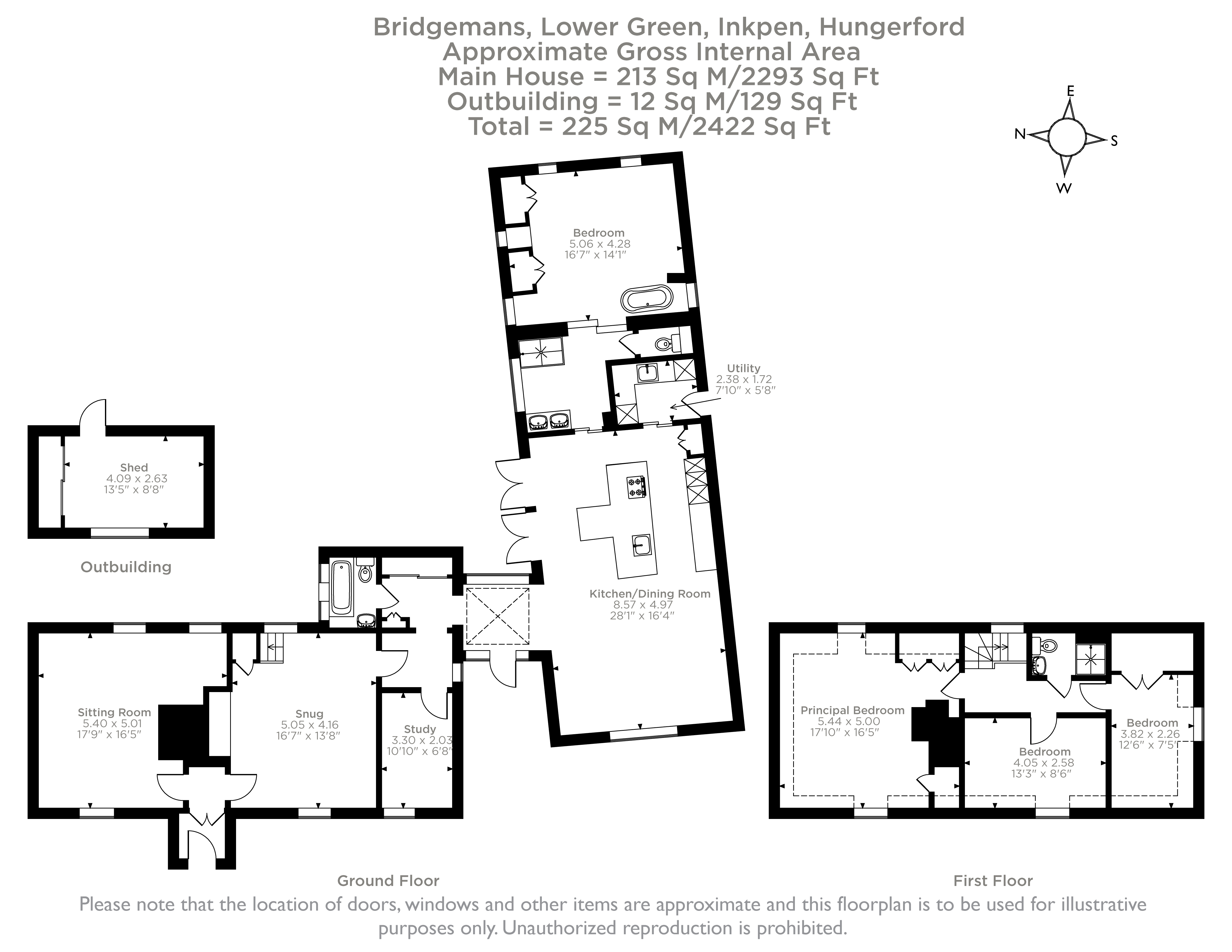 Bridgemans,, Lower Green, Hungerford floorplan