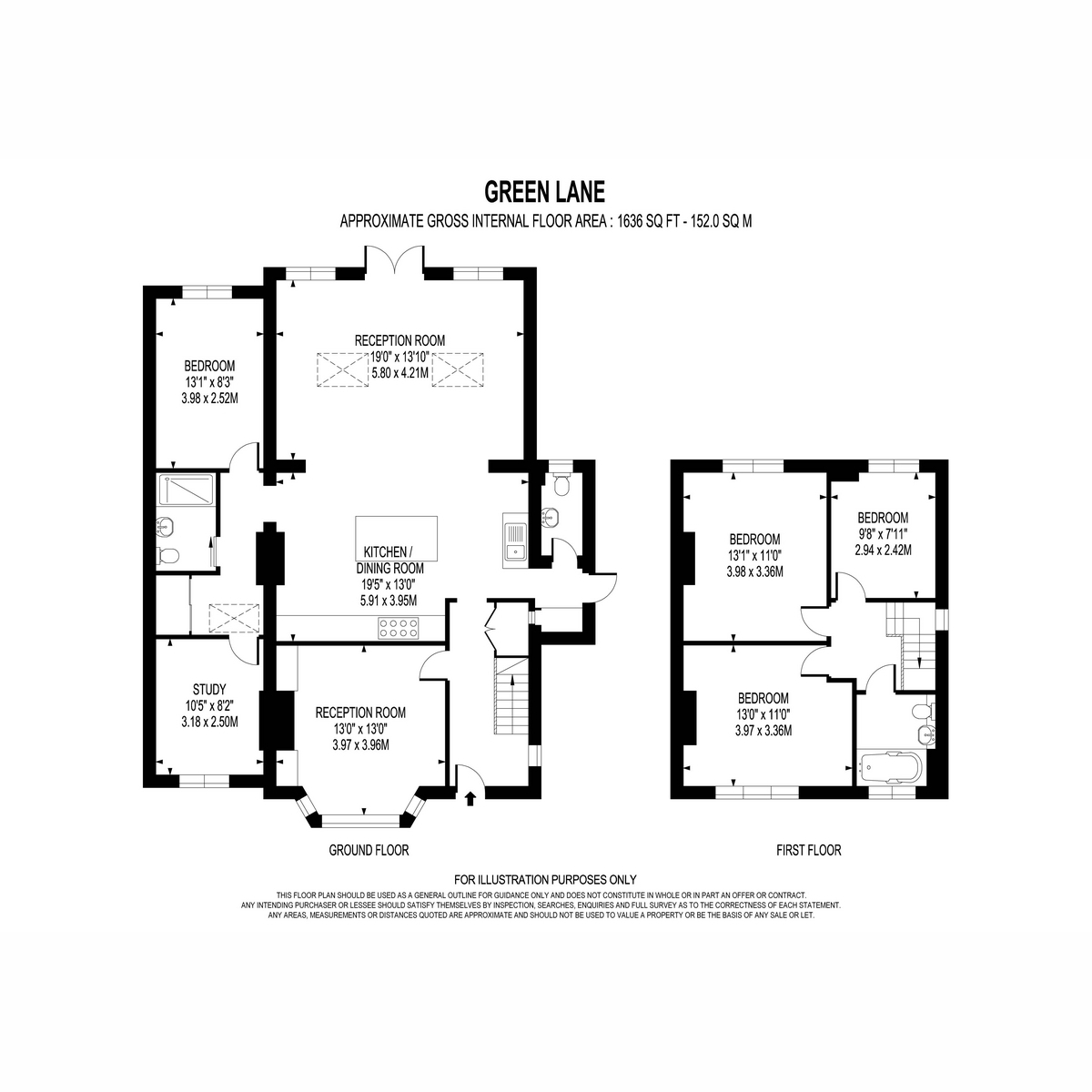 184, Green Lane, Shepperton floorplan