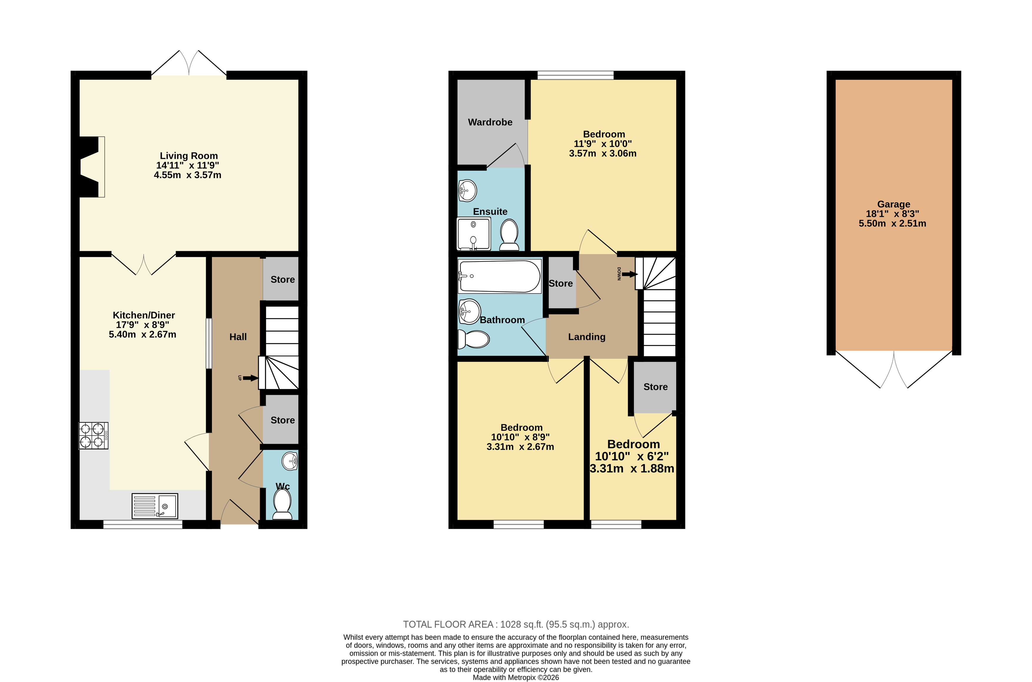 9, Priory Gardens, Canterbury floorplan