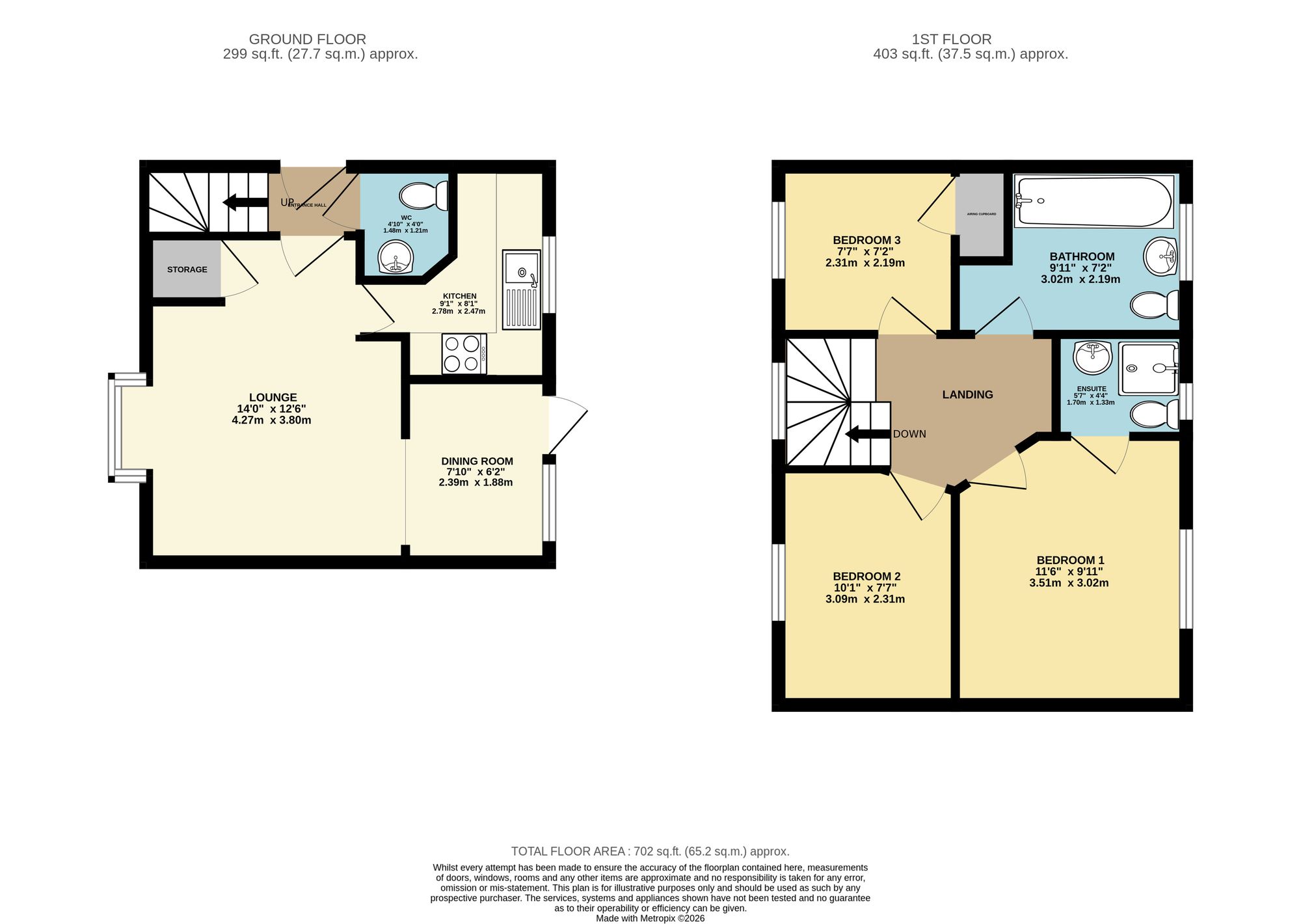 5 Oakwood Terrace Peel Drive, Sittingbourne floorplan